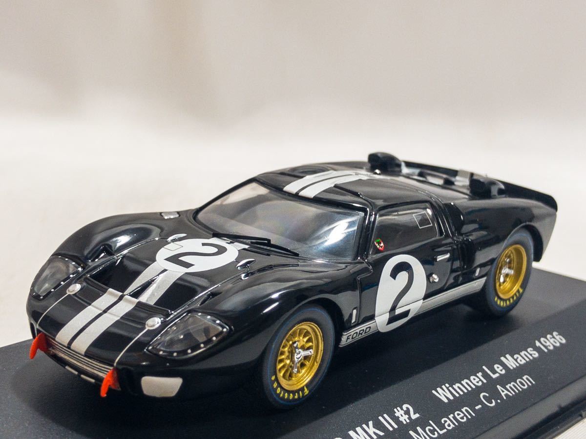 ixo 1/43 フォード GT40 MK Ⅱ #2 1966 ル・マン 優勝 ブルース