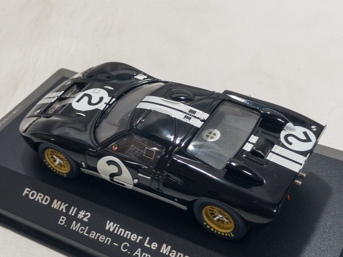ixo 1/43 フォード GT40 MK Ⅱ #2 1966 ル・マン 優勝 ブルース