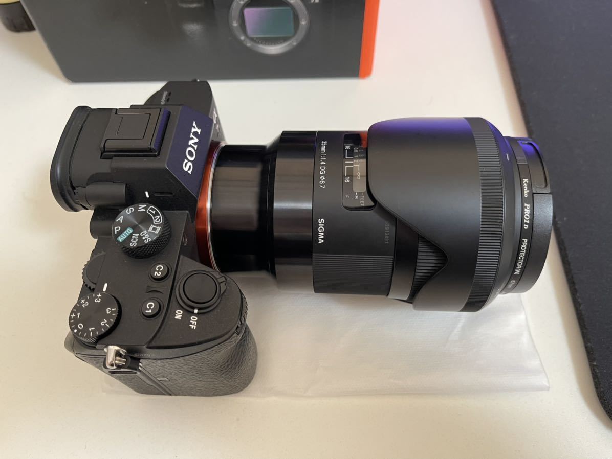 SONY α7III ボディ ILCE-7M3 a7III ボディ SIGMA 35mm広角単焦点