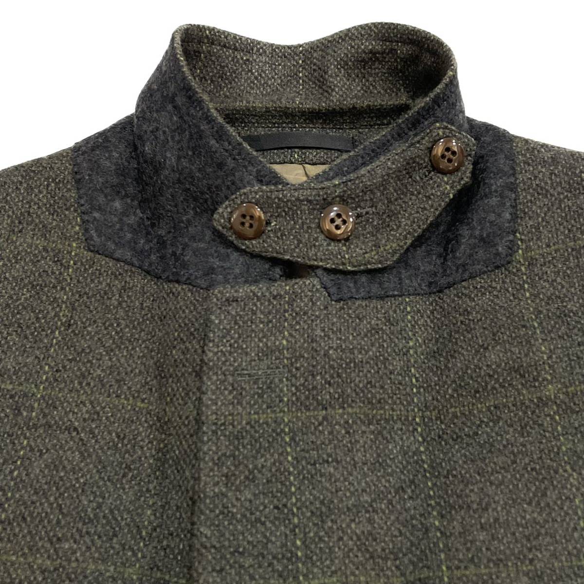 極美品!!三陽商会!BURBERRY バーバリー ロンドン カシミヤ混 ツイード