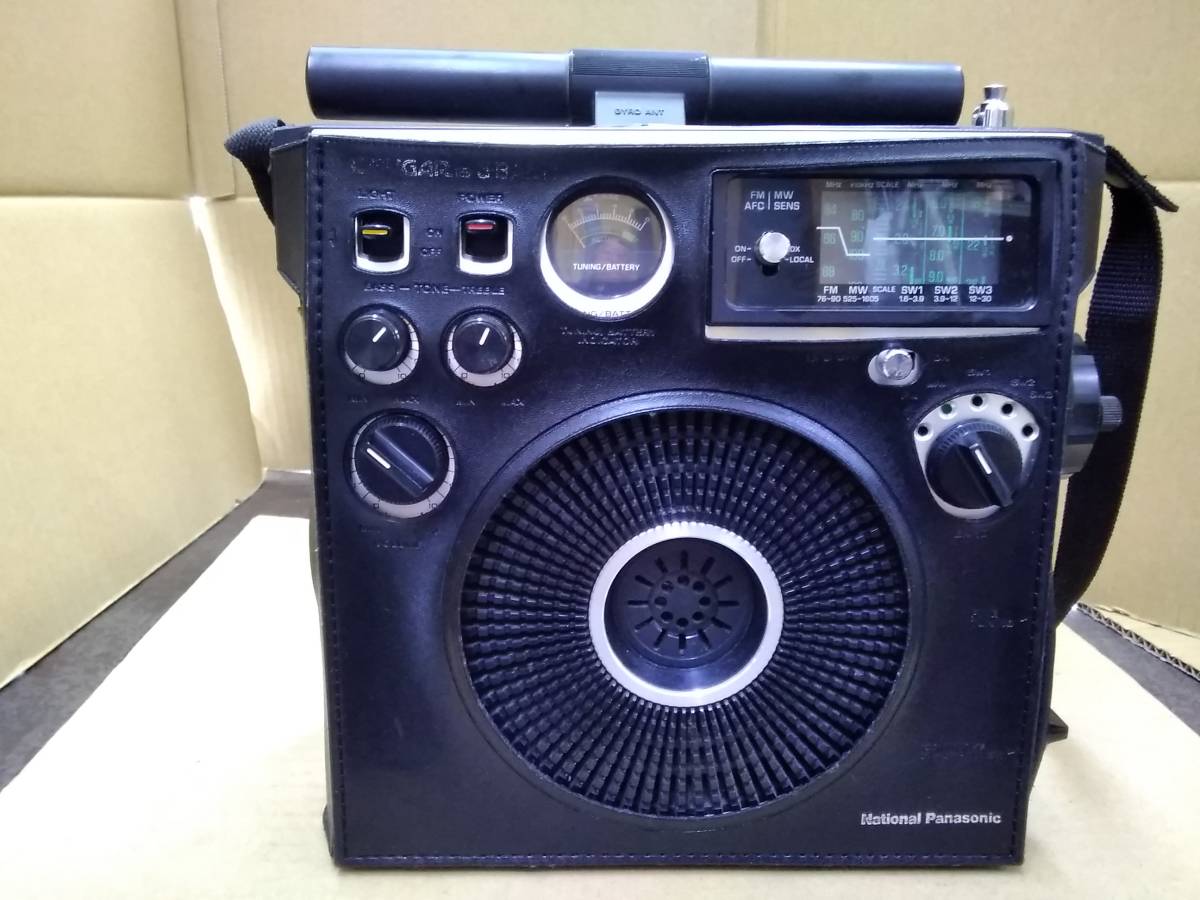 ナショナルパナソニック】RF―1150クーガーラジオ〈現状品〉 RF-1150