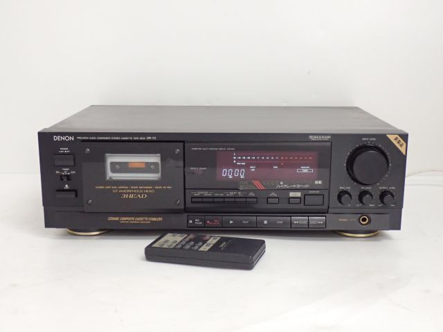 DR-70 DENON カセットデッキ UTt534 公式通販 3ヘッド 動作確認済