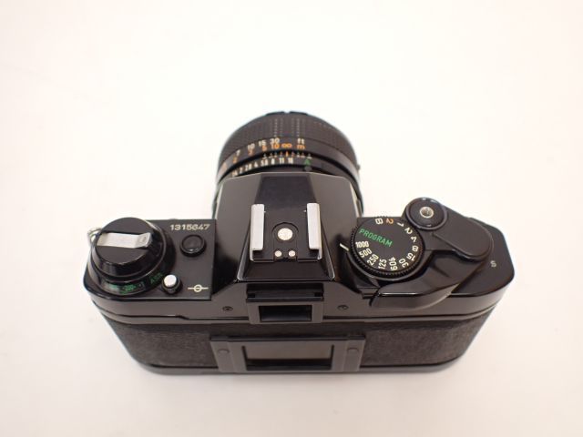 Canon キヤノン フィルム一眼レフカメラ AE-1 Program ブラックボディ +単焦点レンズ FD 50mm F1.4 S.S.C セット (1) □ 6538F-2 AE-1 Canon キヤノン ⁄SIGMA_HIGHSPEED セット Tamr