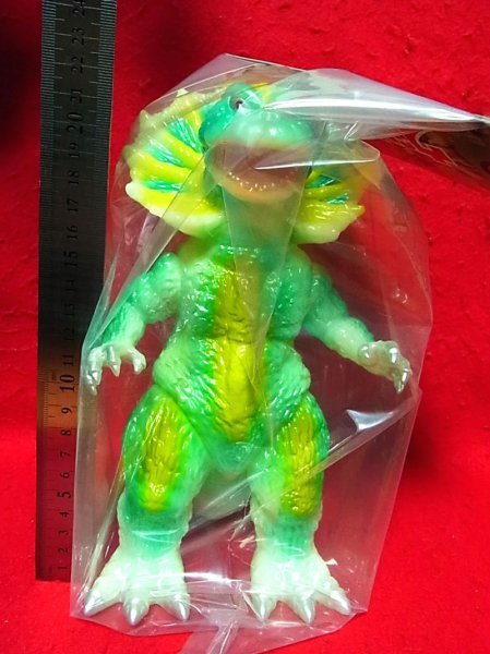 ウルトラ怪獣 ジラース/ソフビ 蓄光 グリーン/M1号 M1号 ジラース