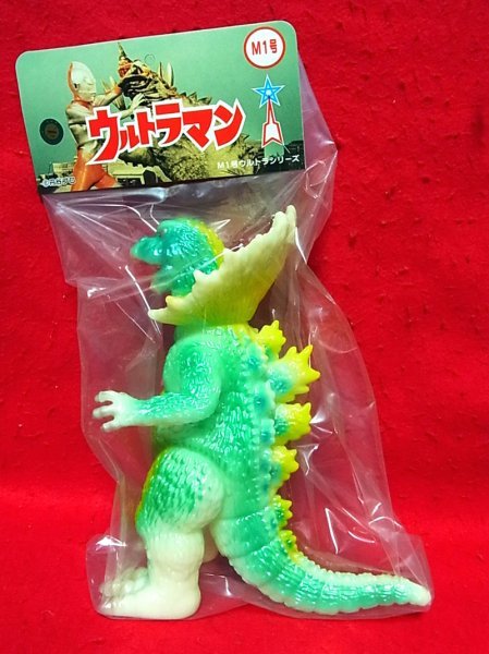 ウルトラ怪獣 ジラース/ソフビ 蓄光 グリーン/M1号 M1号 ジラース