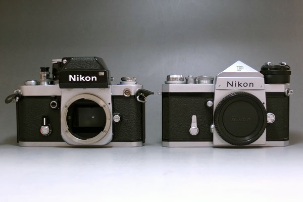 おたからや】1円～◇Nikon F2 フォトミック＋Nikon F アイレベル計2点