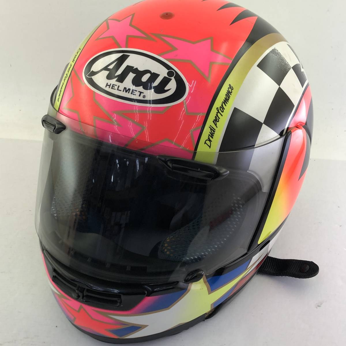 1円～【観賞用】Arai ヘルメット ケビンシュワンツ RX-7RR3 フル 