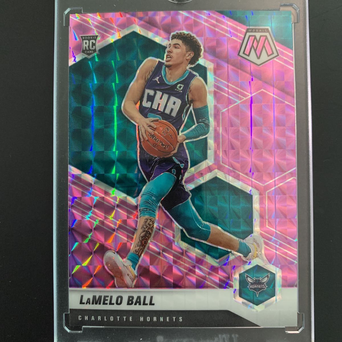 49枚限定!!激レア】LaMelo Ball RC 2020-21 Panini Mosaic Purple