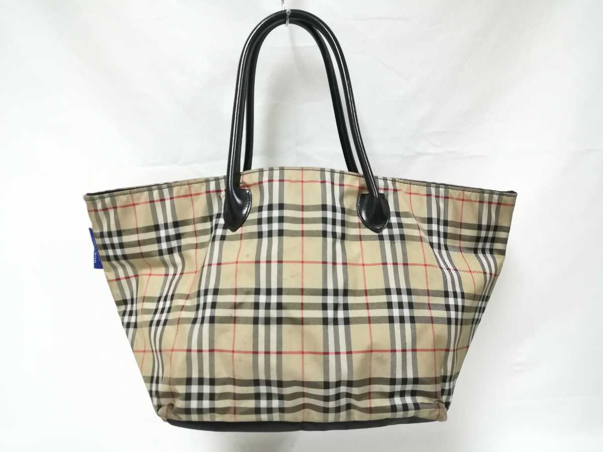BURBERRY バーバリーブルーレーベル ハンドバッグ ノバチェック 