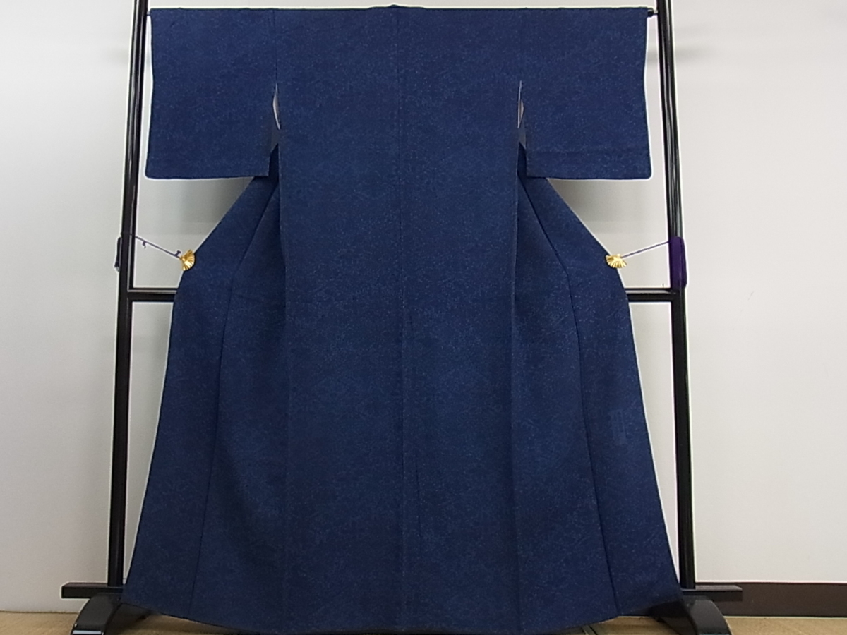 平和屋着物○阿波藍染 阿波友禅 徳島県無形文化財保持者 香川