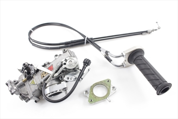 SR400[12社外ハイスロットルホルダー・BRE-ACE FCR39キャブレター