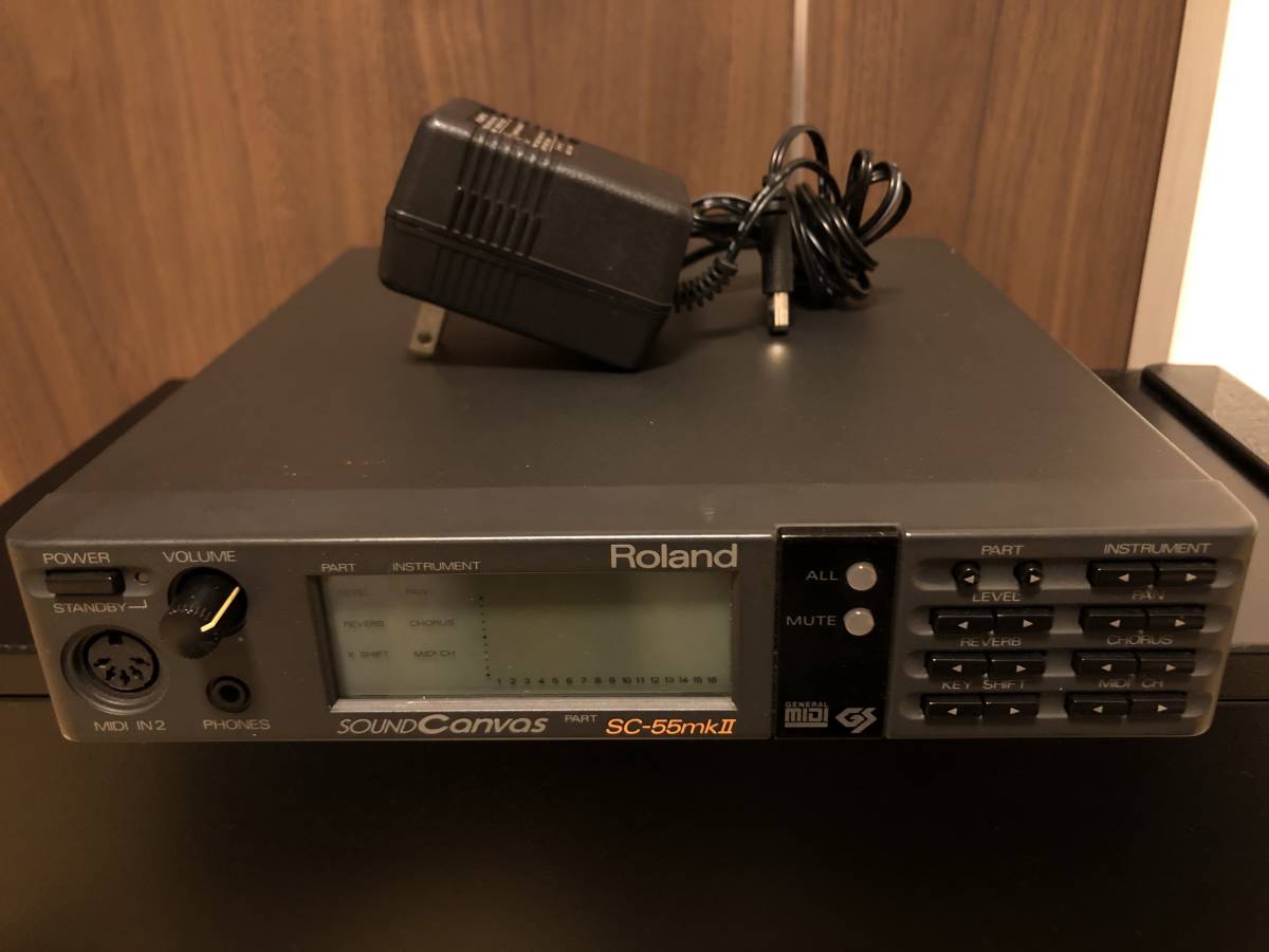 Roland SC 音源モジュール MIDI Sound SC-55mkII Canvas ローランド