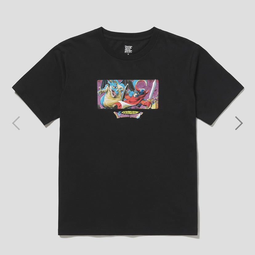 ☆新品 graniph グラニフ／ドラクエコラボ Tシャツ 黒 パッケージ