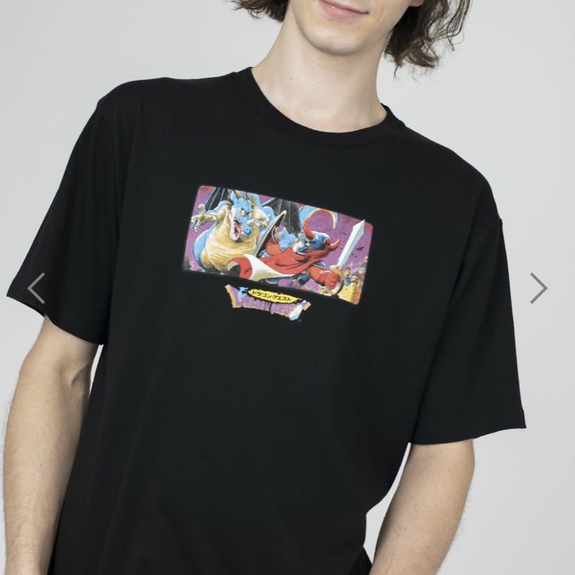 ☆新品 graniph グラニフ／ドラクエコラボ Tシャツ 黒 パッケージ