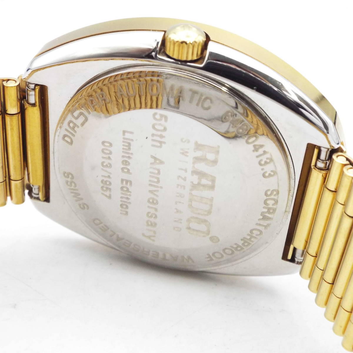 い03337【極美品】RADO ラドー/DIA STAR/ジュビリー/自動巻/メンズ 