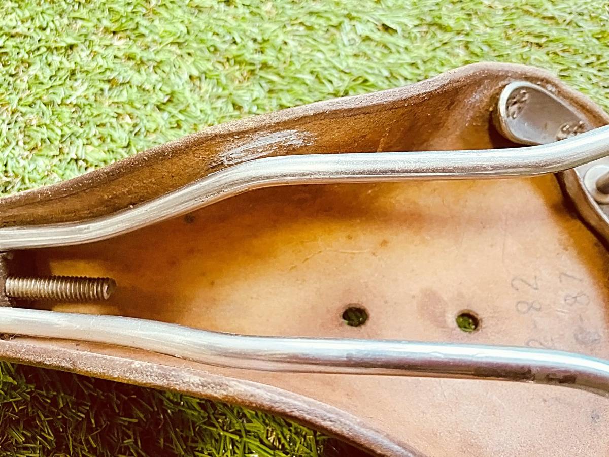 ビンテージ！イデアル 87 Ideale87 Supeciale 革サドル レザー