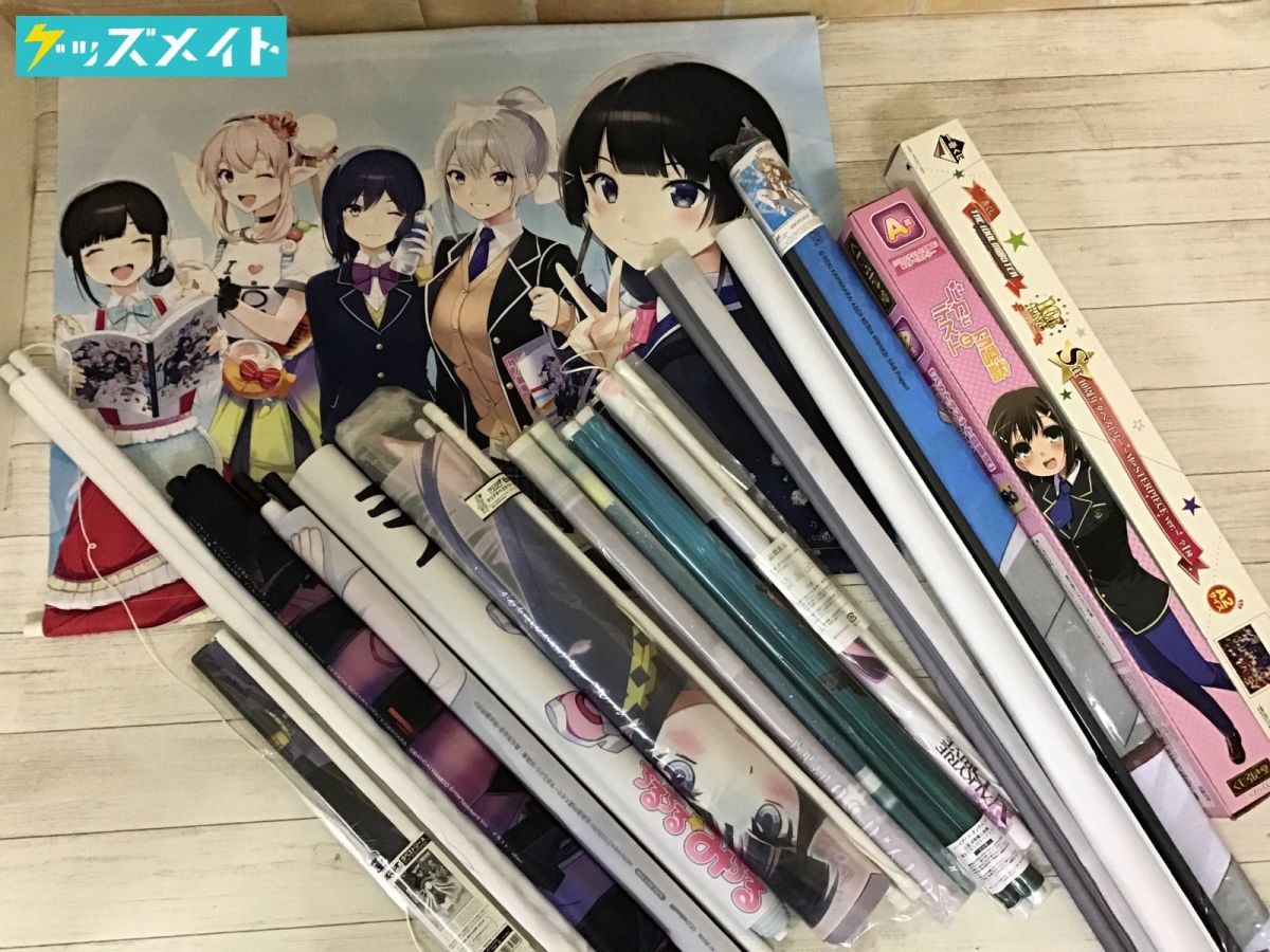 同梱不可】現状 アニメ タペストリー まとめ売り SAO 蒼き鋼の