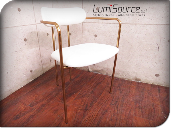 お買い得，人気SALE Lumi Source/ルミソース ＵＳＡ 高級 Demi Collection DINING CHAIR ダイニングチェア/アームチェア smm317k(金属製フレーム)｜売買されたオークション情報、yahooの商品情報をアーカイブ公開 - オークファ 金属製フレーム