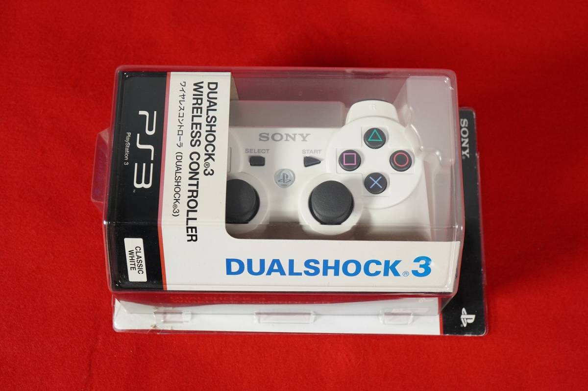 ほぼ新品】【ランクSSS】SONY PS3 本体 用 純正 コントローラー 