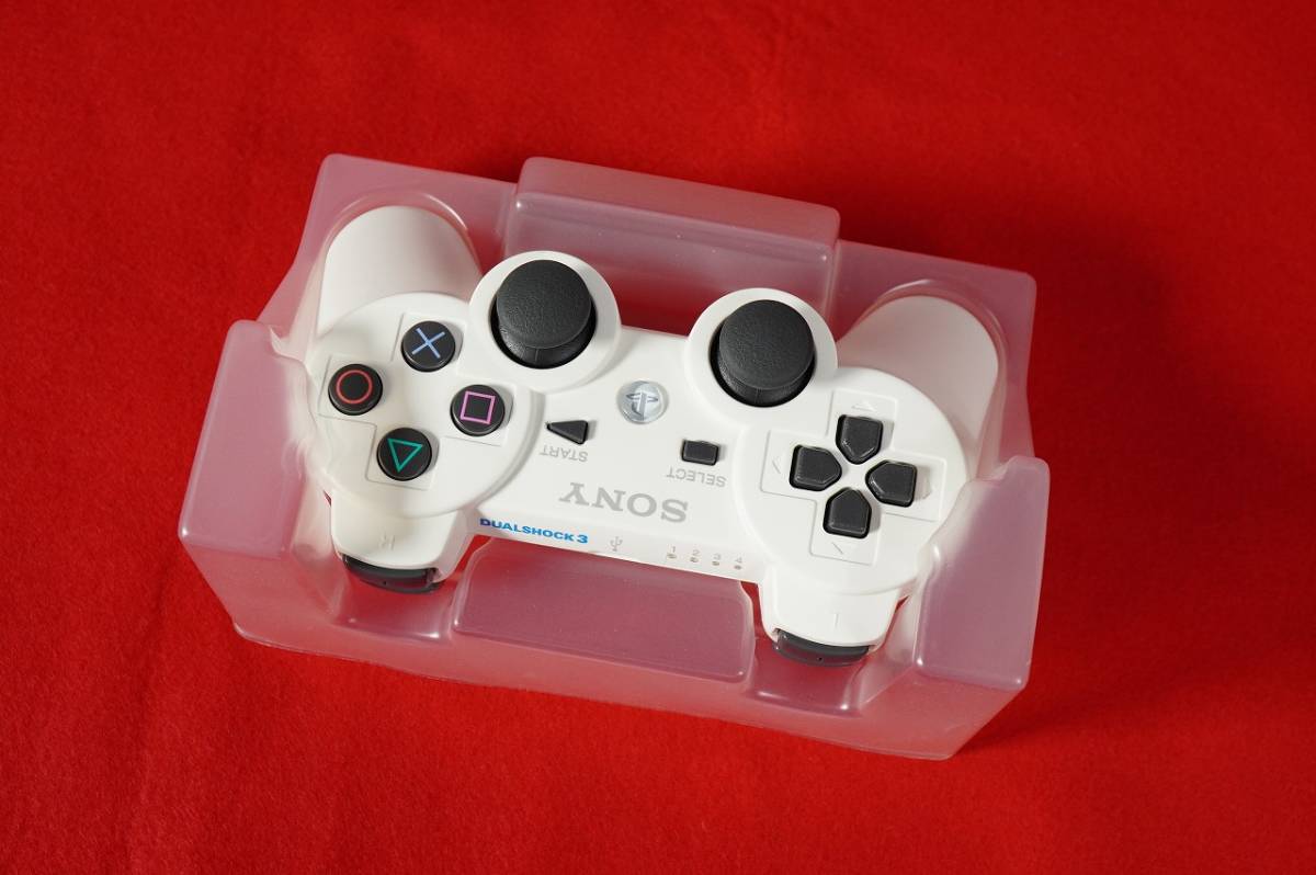 ほぼ新品】【ランクSSS】SONY PS3 本体 用 純正 コントローラー 