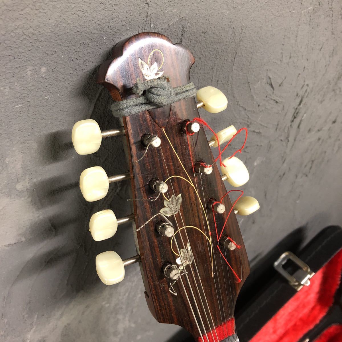 (Ia-1 Mi) RAFFAELE CALACE & FIGLIO NAPOLI TYPE 15 マンドリン ラファエレ Anno 1994(BST14) Calace Raffaele Mandolin stream available sale