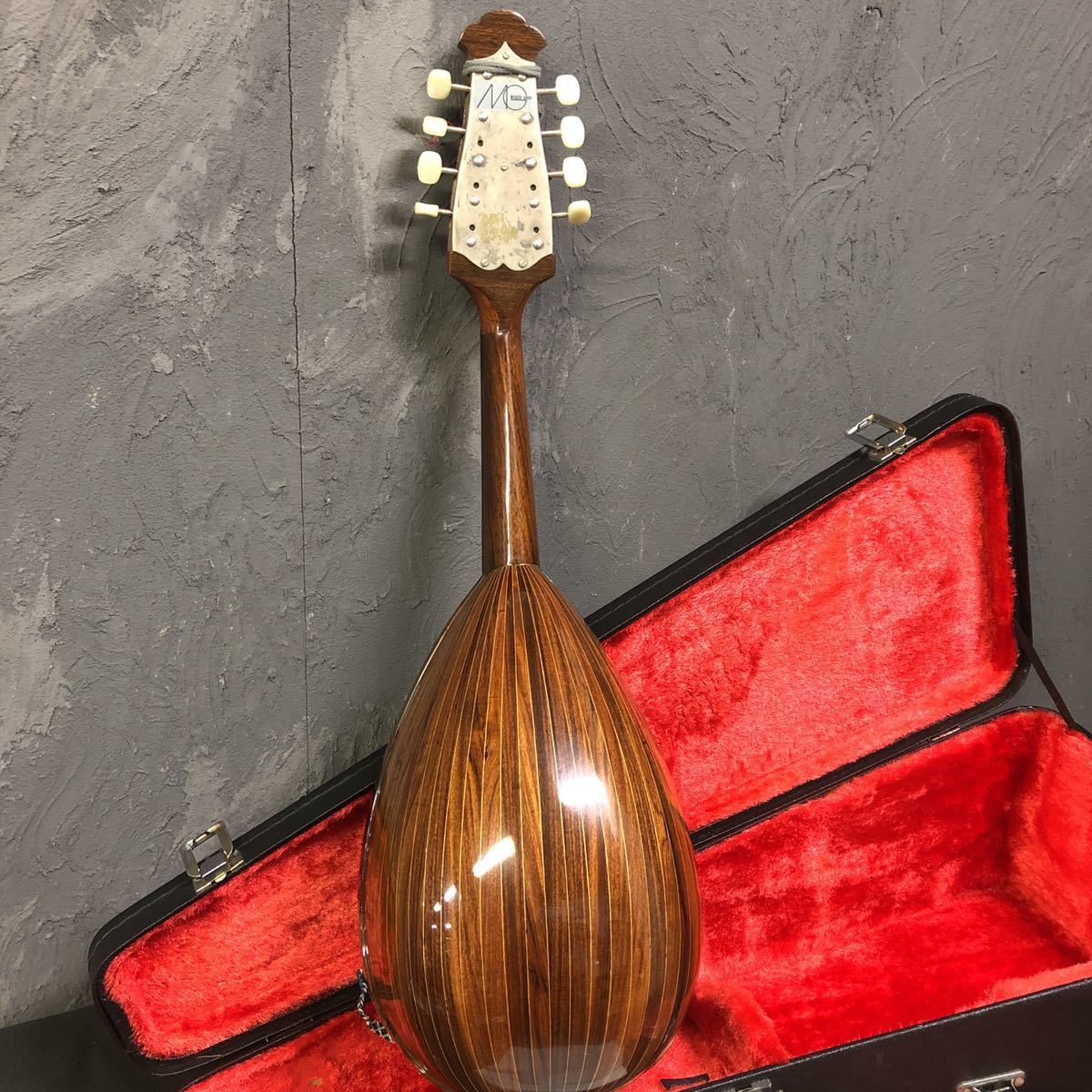 (Ia-1 Mi) RAFFAELE CALACE & FIGLIO NAPOLI TYPE 15 マンドリン ラファエレ Anno 1994(BST14) Calace Raffaele Mandolin stream available sale
