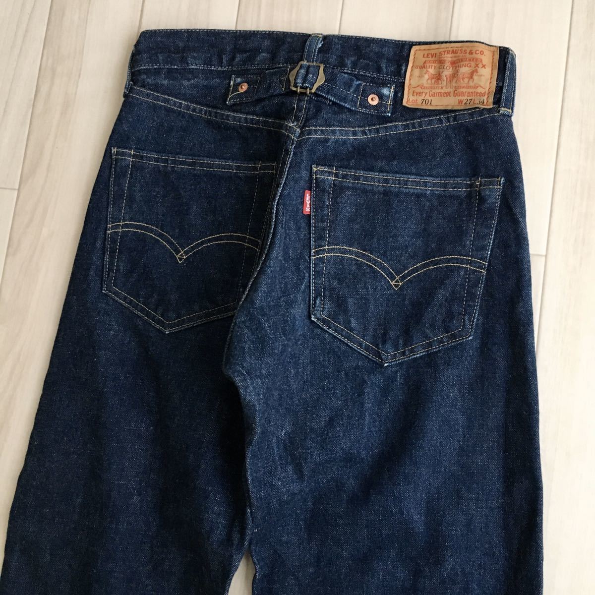 92年製】 濃紺 Levi's リーバイス 701XX 日本製 W27 L34 デニム