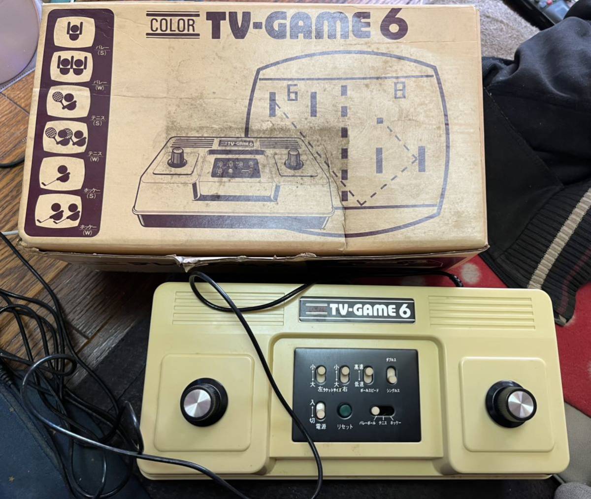 任天堂 Nintendo テレビゲーム6 (バレー、テニス、ホッケー各シングル 