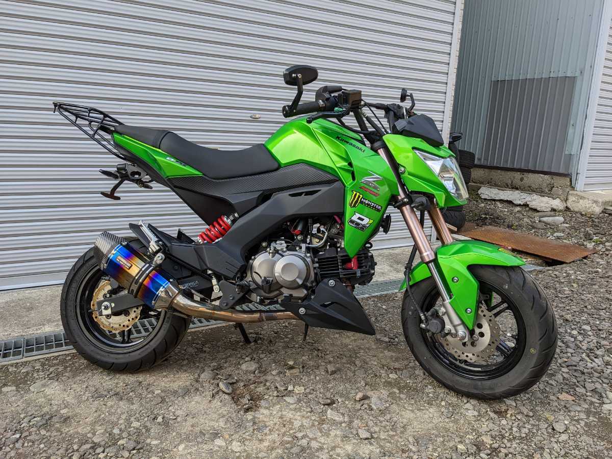 最終値下げ！【動画有】極上！2016年モデル カワサキ Z125PRO BR125H 