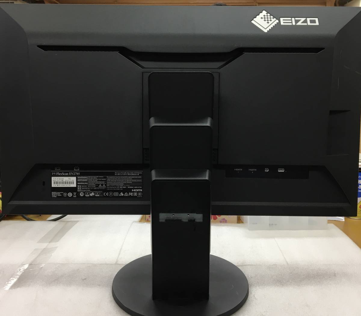 EIZO EV2785 ジャンク ジャンク品 EIZO EV2785 BK 27インチ 4K液晶ディスプレイ 【ライン