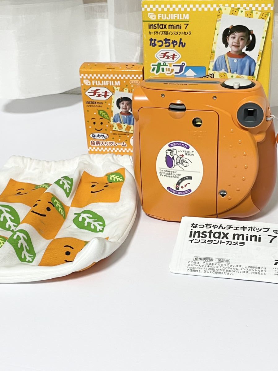 非売品未使用】FUJIFILM チェキ instax mini 7 なっちゃん