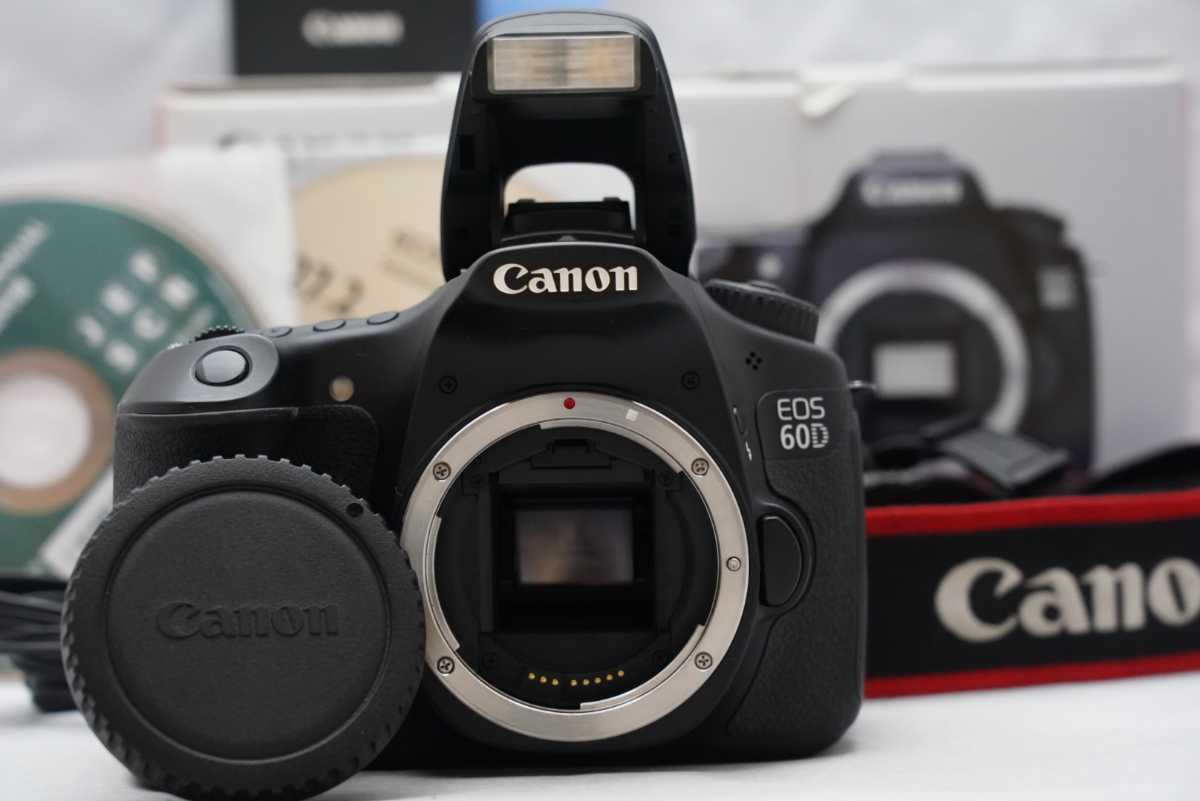 限定値下げ【訳あり】EOS 60D ボディ 箱付き付属品あり