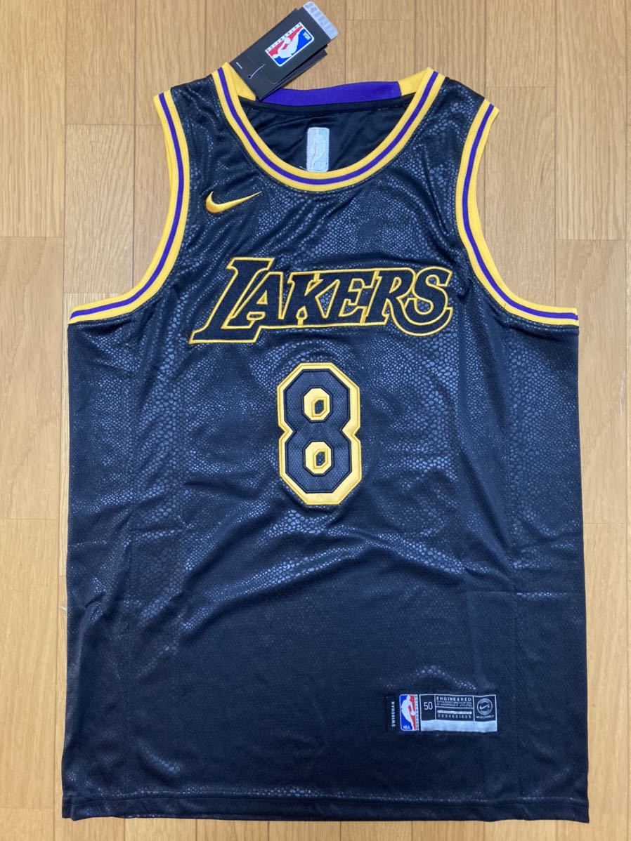 驚きの破格値，得価 L 50 送料210円 NBA LAKERS レイカーズ KOBE BRYANT コービー Black Manba ブラックマンバ バスケ ユニフォーム ジャージ 8 24(タンクトップ)｜売買されたオークション情報、yahooの商品情報をアーカイブ公 タンクトップ