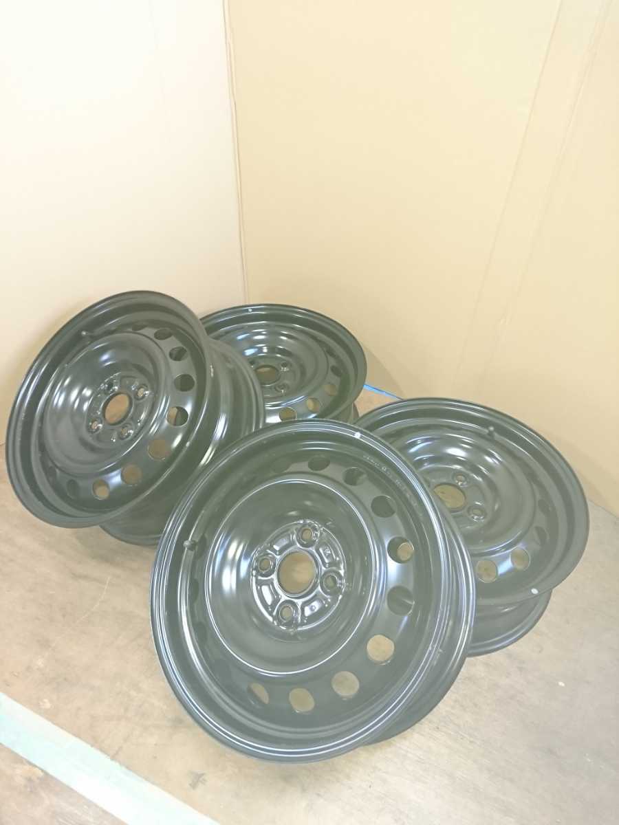 お得，限定SALE スチールホイール 鉄ホイール 15インチ 6J 4穴 PCD100 Off+45 手寸 ヤスリに付いてました 手渡し可能(純正品)｜売買されたオークション情報、yahooの商品情報をアーカイブ公開 - オークファン 4穴