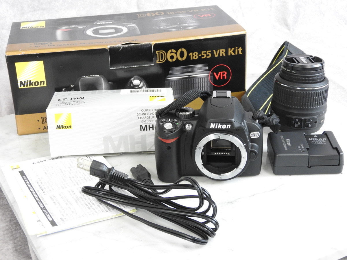 Nikon D60 デジタル一眼レフカメラ 本体とレンズ2本 Amazon | Nikon