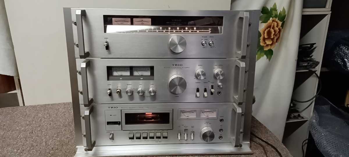 TRIO トリオ KA-5100G KT-5100G KX-4000G セット TRIO トリオ KX-4000G カセットデッキ / KA-5100G アンプ / KT-5100G