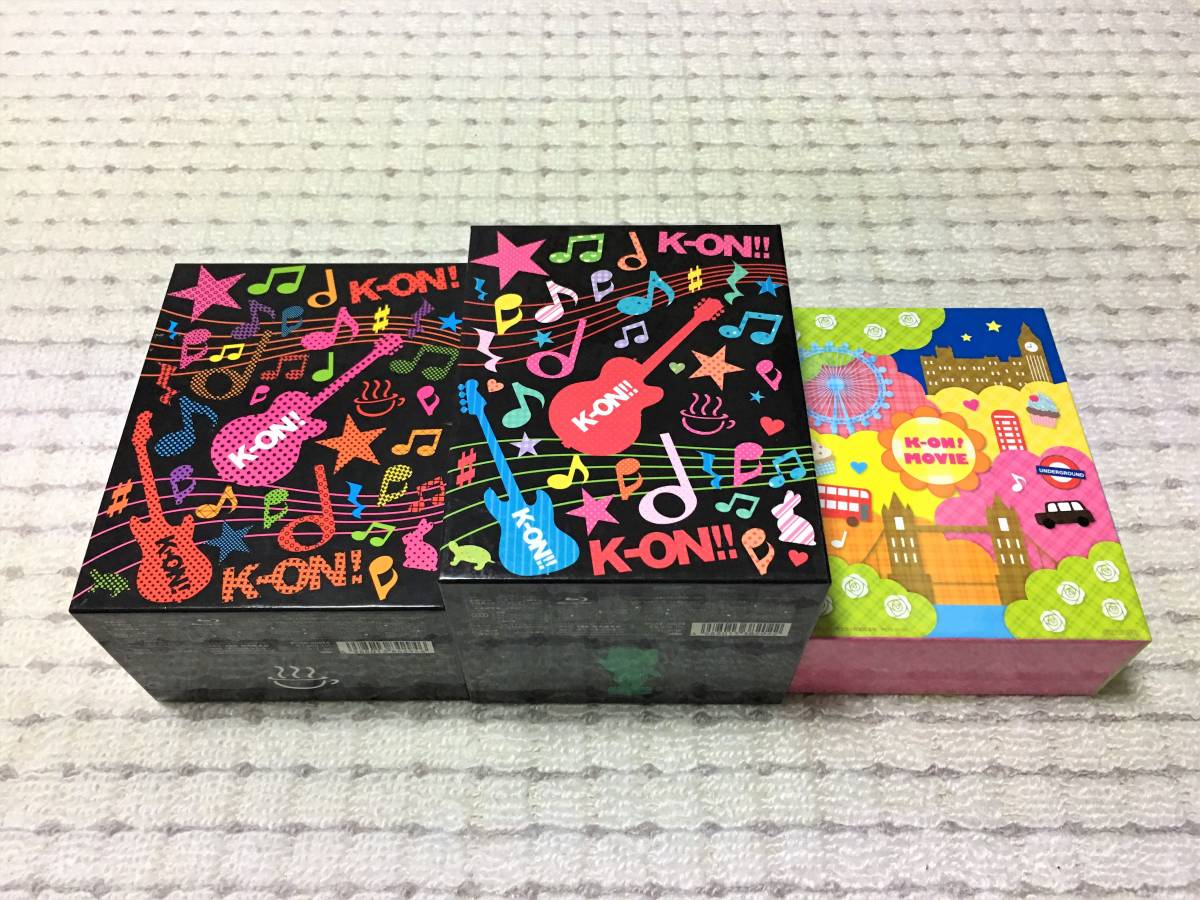 けいおん！ DVD 1-7巻BOX けいおん! K-ON! 7inch Vinyl Donuts Box |