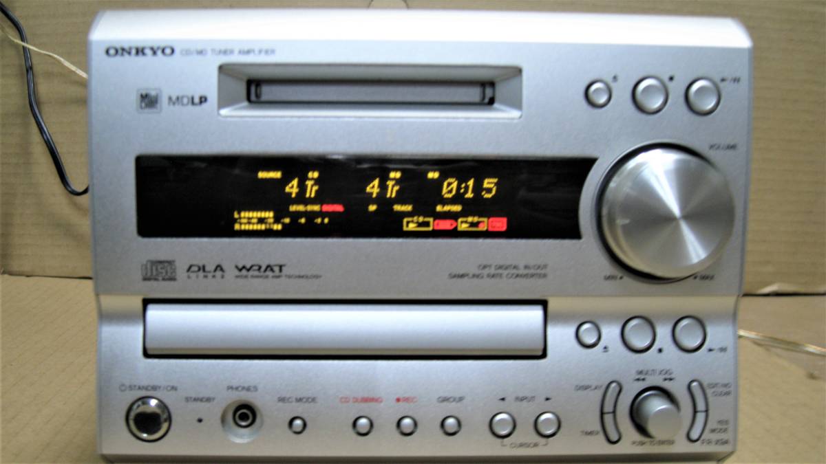ONKYO FR-X9A ○ONKYO⁄オンキョー MD⁄CD⁄ラジオ システムコンポ CD FR-