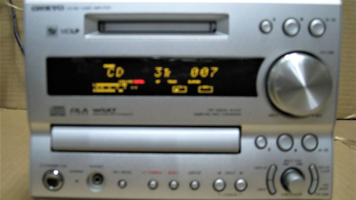 ONKYO FR-X9A ○ONKYO⁄オンキョー MD⁄CD⁄ラジオ システムコンポ CD FR-