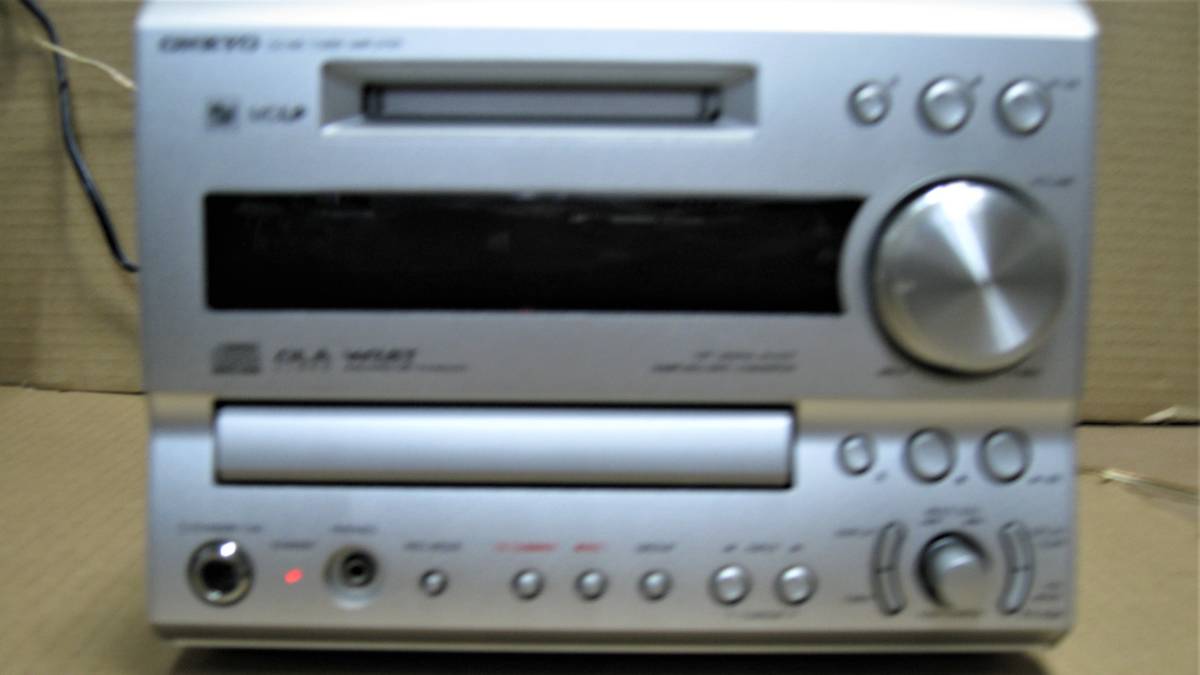 ONKYO FR-X9A ○ONKYO⁄オンキョー MD⁄CD⁄ラジオ システムコンポ CD FR-