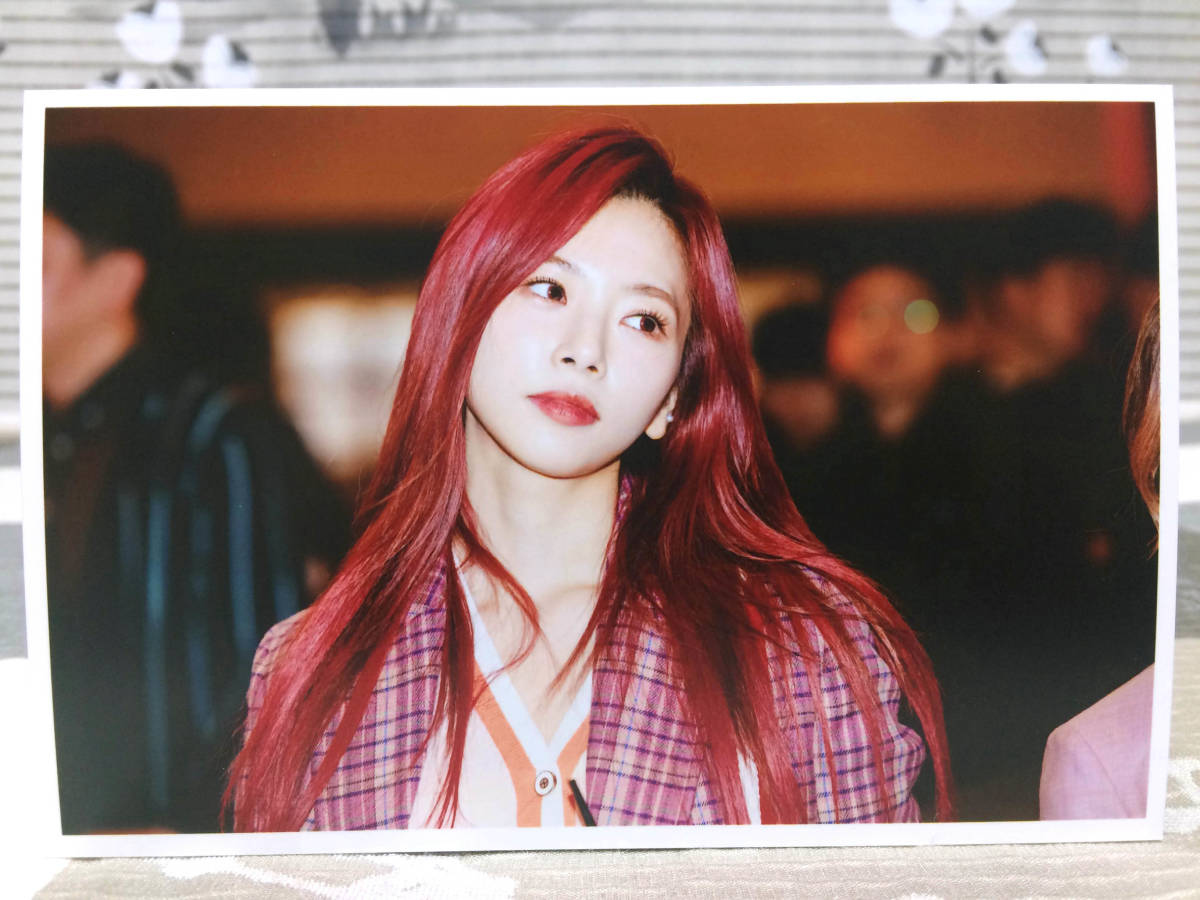 DREAMCATCHER☆K-POP☆ジユ☆2019年4月☆空港・私服姿☆韓国 FC生写真 