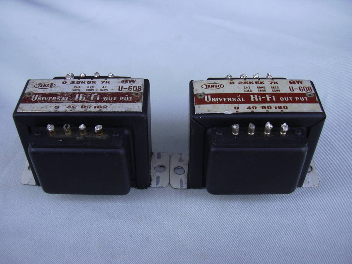 TANGO トランス U-608 2個 中古 TANGO U-608 タンゴ Yahoo