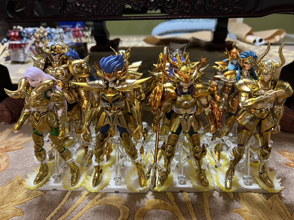聖闘士聖衣神話EX 黄金聖闘士 OCE フィギュア 5個セット 聖闘士
