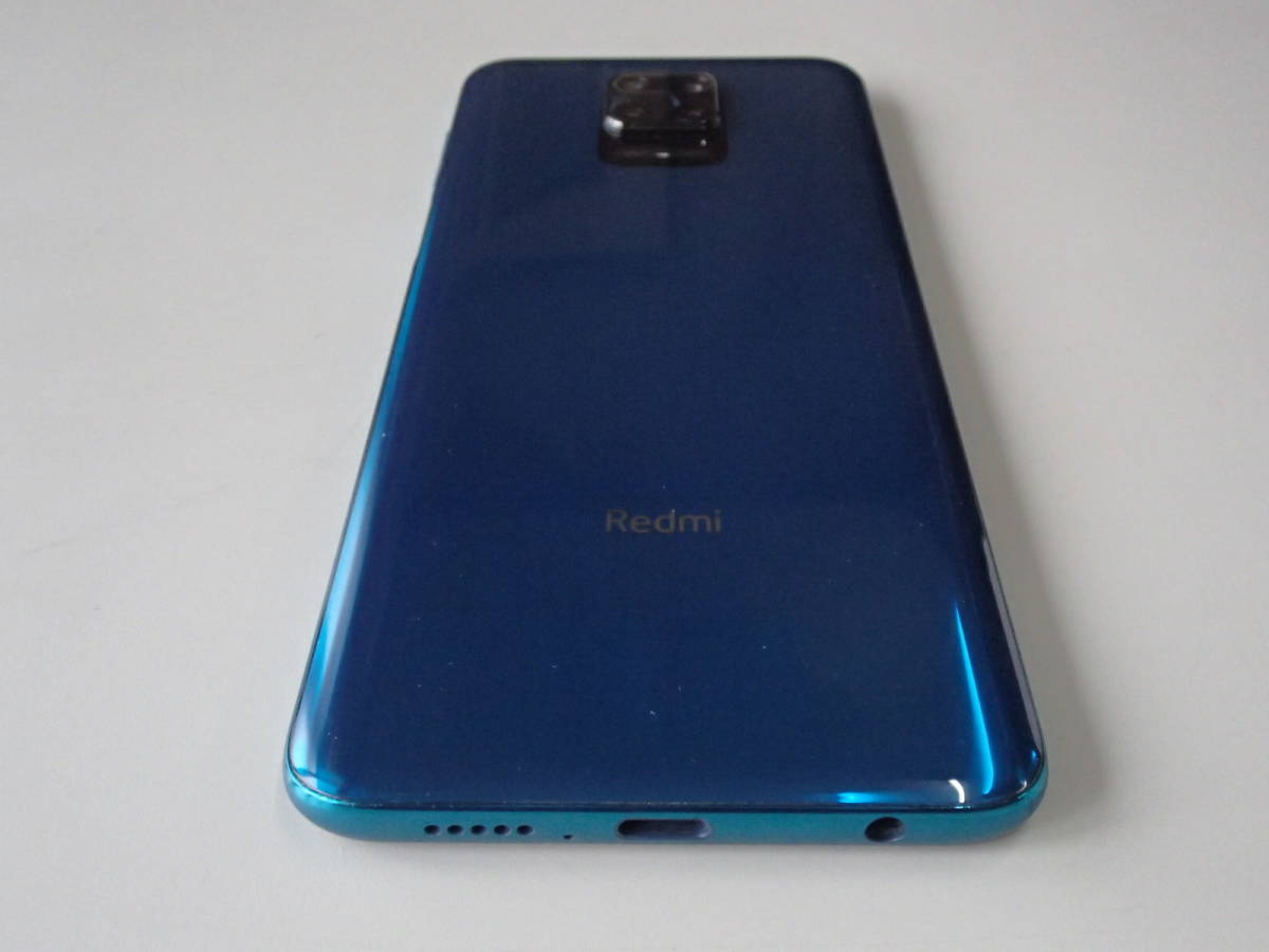 中古 シャオミ Redmi Note 9S 国内版SIMフリー オーロラブルー xiaomi