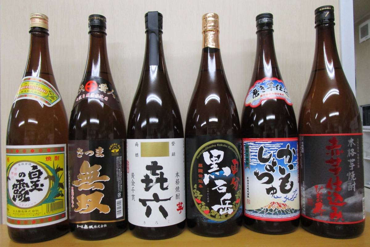 芋焼酎 いろいろ 1800ml 6本セット A 焼酎 1800ml 6本セットの通販