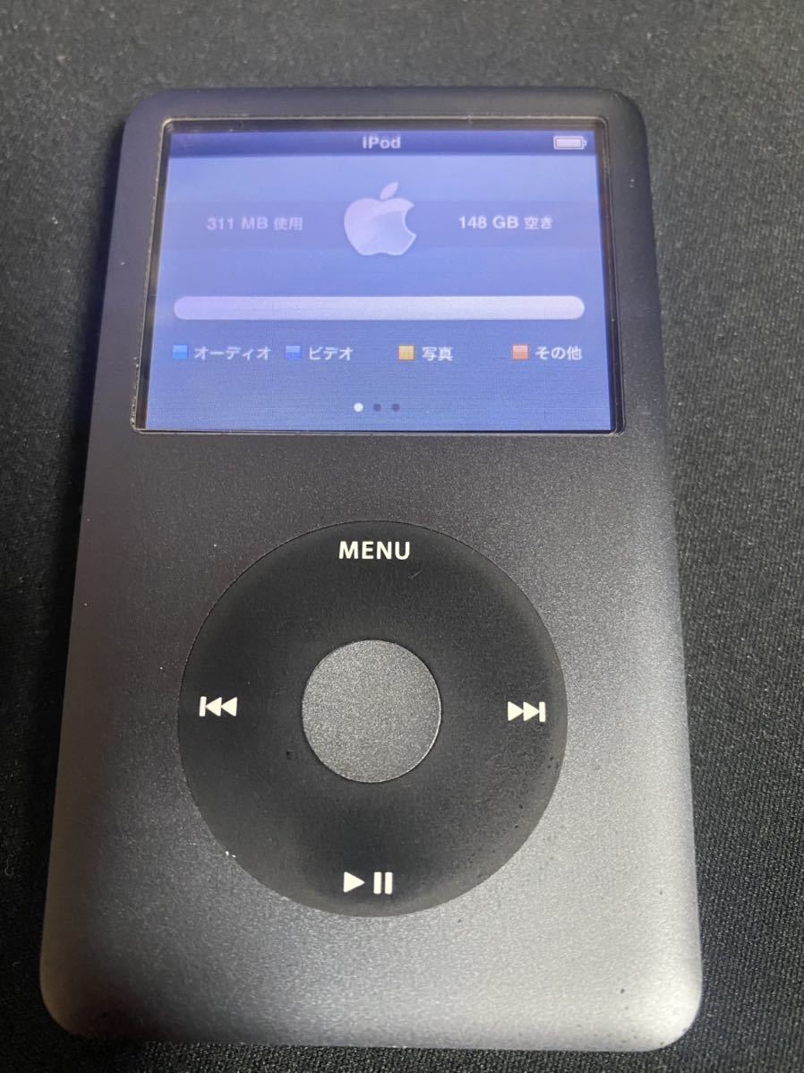 160GB iPod Apple MC297LL MC297LL⁄AR 箱説付iPod iPod classic MC297J