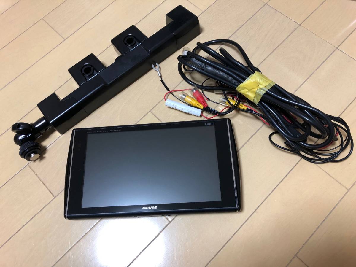 爆買い，SALE アルパイン ALPINE PKH-M900SV WVGA LED 9インチモニター リアビジョン HDMI入力有 ヘッドレストステー(9インチ～)｜売買されたオークション情報、yahooの商品情報をアーカイブ公開 - オークファン 9インチ～