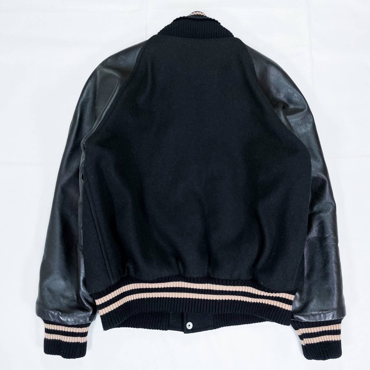 HEWITT ヒューイット レザースタジャン 古着 アメリカ製 FAB 2025年最新】HEWITT メンズ スタジャンの人気アイテム - メルカリ