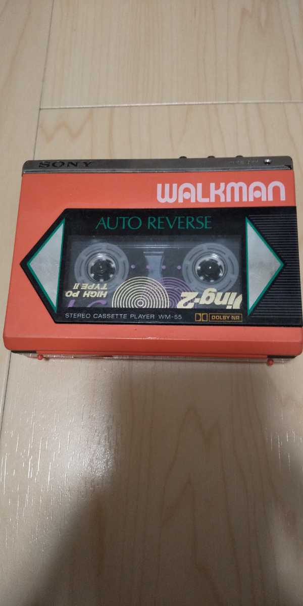 お買い得，新作 ジャンク SONY WM-55 ソニー WALKMAN ウォークマン カセットプレーヤー(再生専用)｜売買されたオークション情報、yahooの商品情報をアーカイブ公開 - オークファン 再生専用