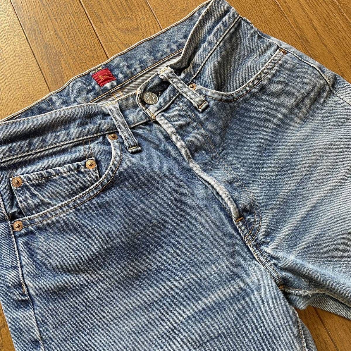 渾身の一品！サンプル級色落ち抜群！リゾルト 710 W28 L29 ボーイズ 